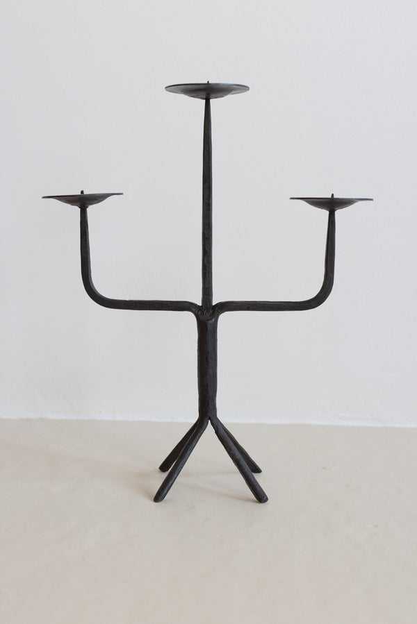 WROUGHT IRON CANDELABRA